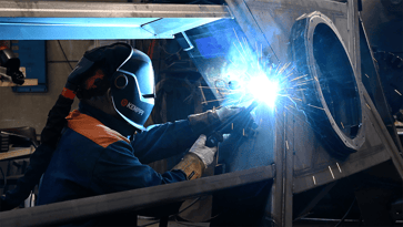  Welding station at Loimaa factory